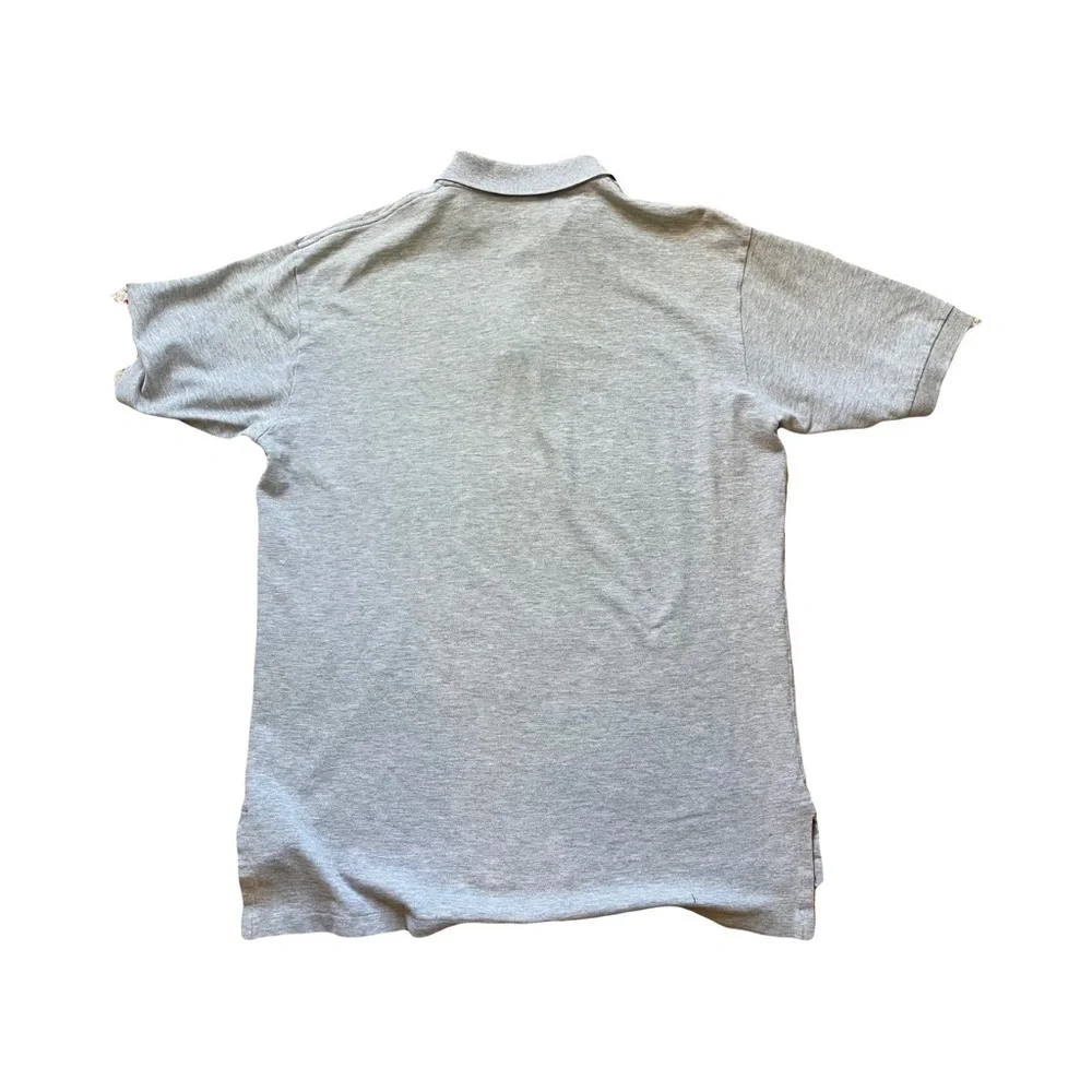 Polo Ralph Lauren | Gray Cotton Mesh Classic Fit Short Sleeve Polo Shirt, Large